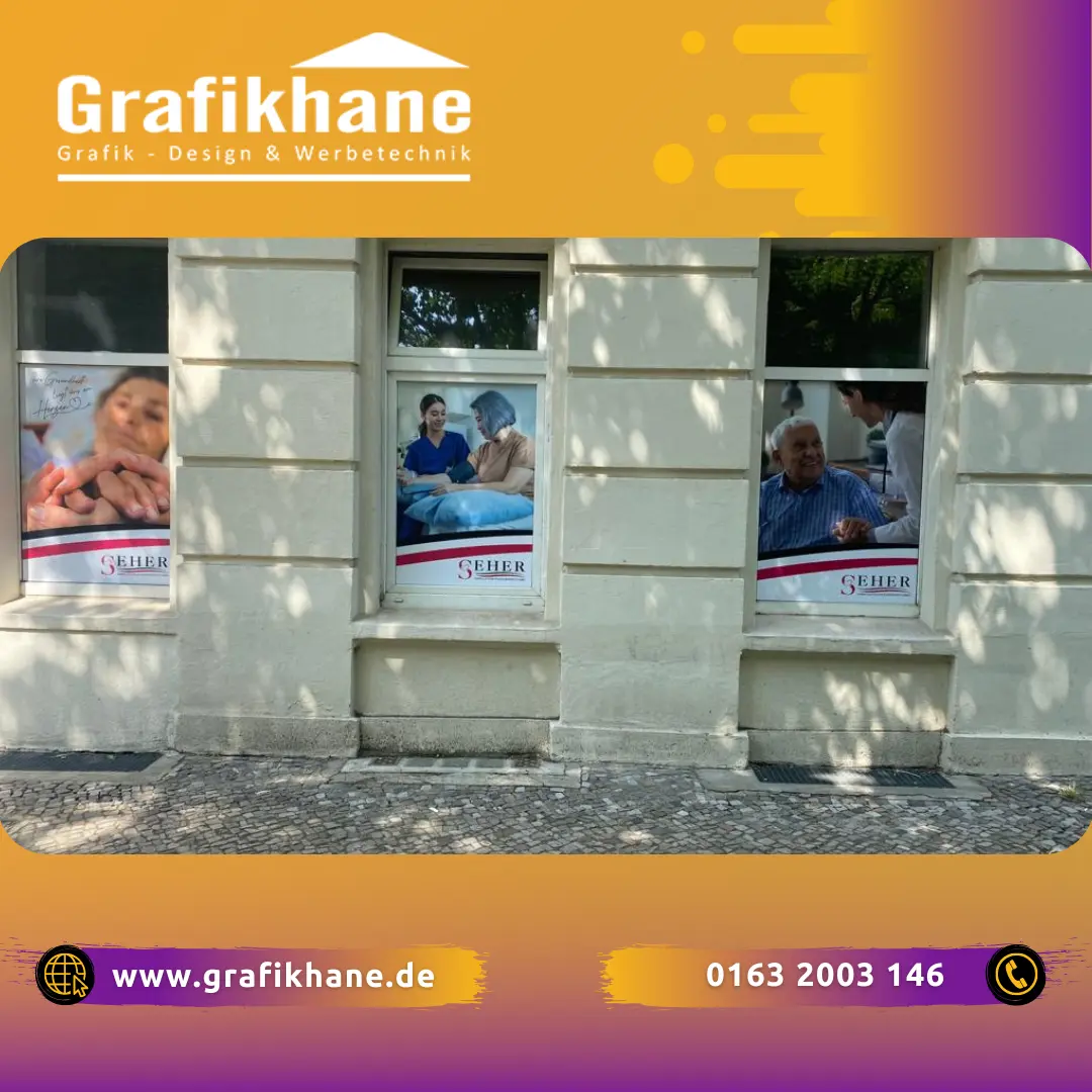 Grafikhane – Fensterfolierung für Seher